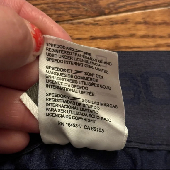 🛍️3/$30 Speedo men’s  lined aqua coloured swim shorts in size medium - Picture 11 of 15